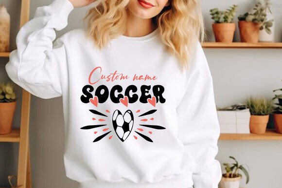 Custom Soccer SVG, Soccer Name SVG PNG