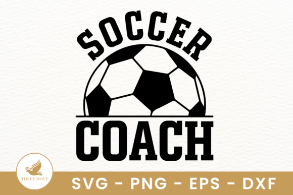 Soccer Coach SVG for Graphics and T-Shirt Designs