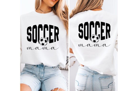 Soccer Mama Svg T Shirt Design