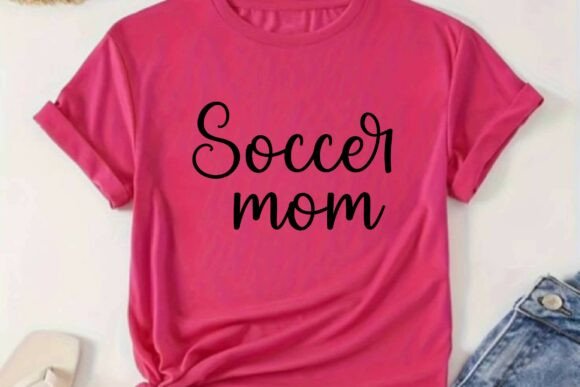 Soccer Mom SVG PNG for Mother's Day Crafts & Graphics