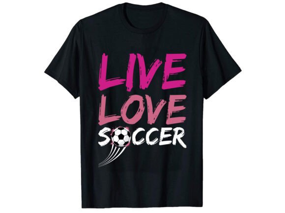 Threadrock Little Soccer T-shirt Graphics