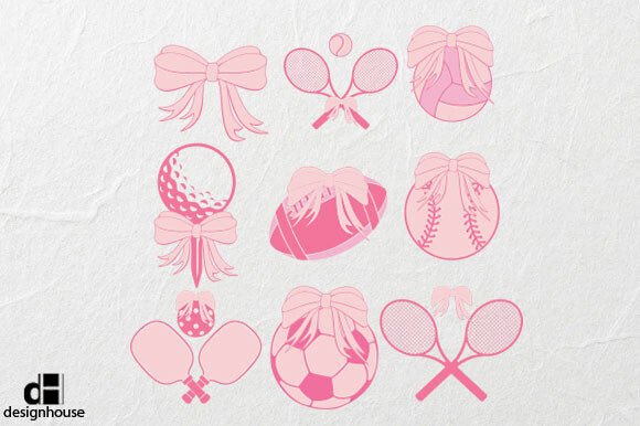 Vintage Sports Coquette Svg Png: Graphics for T-Shirt Designs